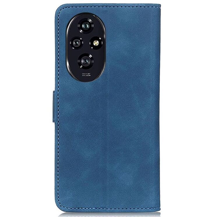 Чехол-книжка KHAZNEH Retro Wallet для Honor 200 - Blue: фото 5 из 9