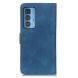 Чехол-книжка KHAZNEH Retro Wallet для Motorola Edge 20 Pro - Blue (288803L). Фото 4 из 11