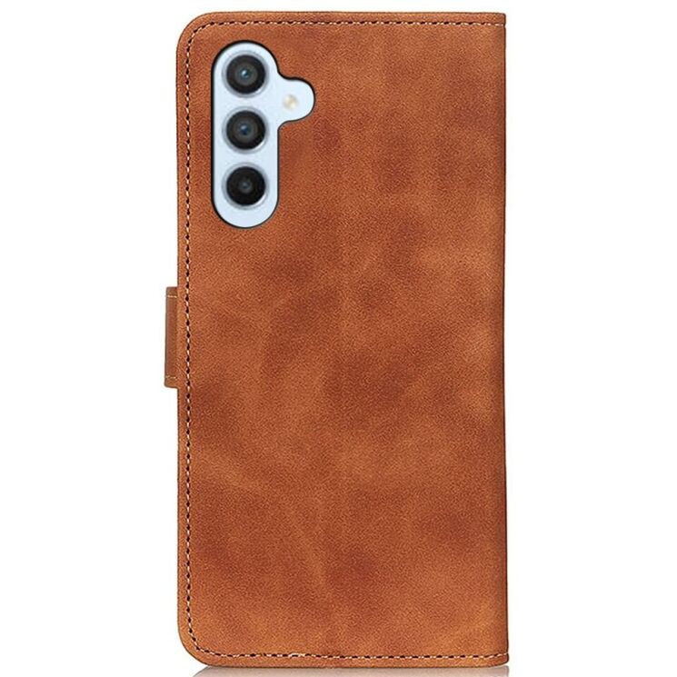 Чохол-книжка KHAZNEH Retro Wallet для Samsung Galaxy S24 FE (S721) - Brown: фото 5 з 9