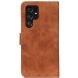 Чехол-книжка KHAZNEH Retro Wallet для Samsung Galaxy S24 Ultra - Brown (343300Z). Фото 5 из 9