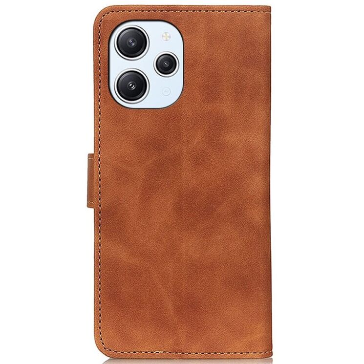 Чохол-книжка KHAZNEH Retro Wallet для Xiaomi Redmi 12 - Brown: фото 7 з 9