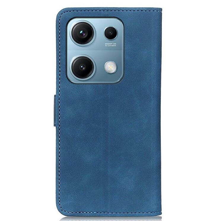 Чехол-книжка KHAZNEH Retro Wallet для Xiaomi Redmi Note 14S - Blue: фото 5 из 8