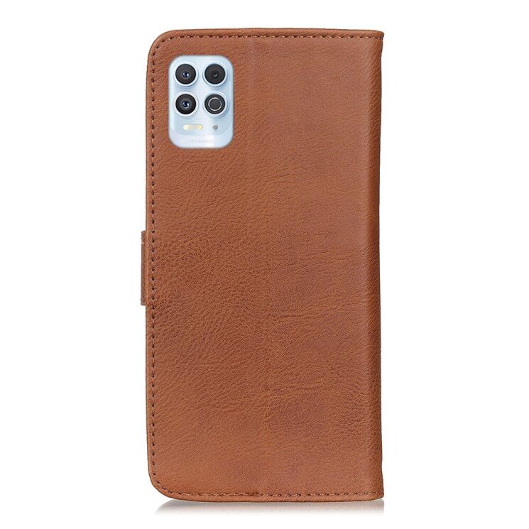 Чехол-книжка KHAZNEH Wallet Cover для Motorola Moto G100 - Brown: фото 2 из 7