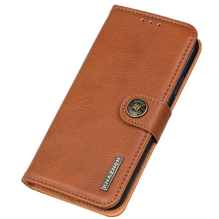 Чехол-книжка KHAZNEH Wallet Cover для OnePlus 13 - Brown: фото 4 из 8