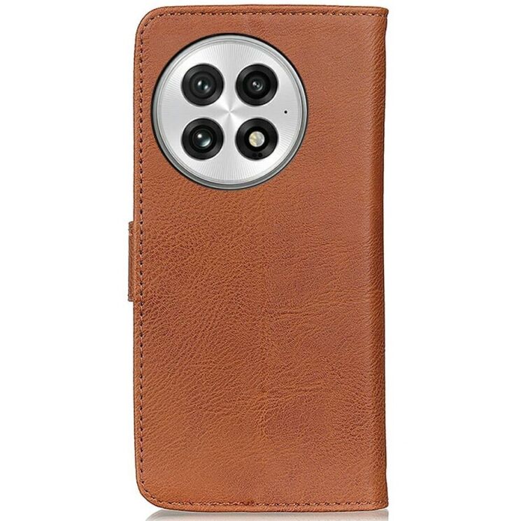 Чехол-книжка KHAZNEH Wallet Cover для OnePlus 13 - Brown: фото 6 из 8