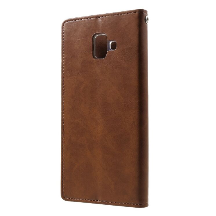Чехол-книжка MERCURY Classic Flip для Samsung Galaxy J6+ (J610) - Brown: фото 3 из 5