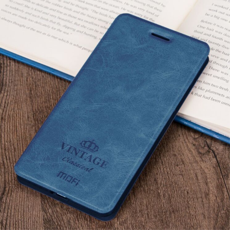Чехол-книжка MOFI Vintage Series для Xiaomi Redmi S2 - Blue: фото 1 из 8