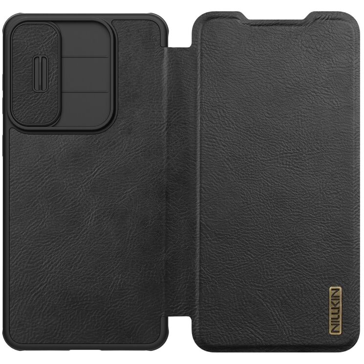 Чехол-книжка NILLKIN Qin Pro для Samsung Galaxy S25 Edge (S937) - Black: фото 5 из 14