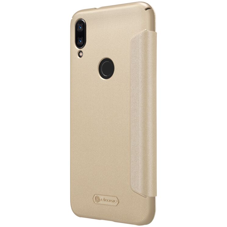 Чехол-книжка NILLKIN Sparkle Series для Xiaomi Mi Play - Gold: фото 3 из 14