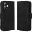 Чехол-книжка с карманами Deexe Wallet Stand для Infinix Smart 20 - Black (411201B)