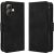 Чехол-книжка с карманами Deexe Wallet Stand для Infinix Smart 20 - Black: фото 1 из 15