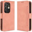 Чехол-книжка с карманами Deexe Wallet Stand для TECNO Camon 50 - Pink (386325P)