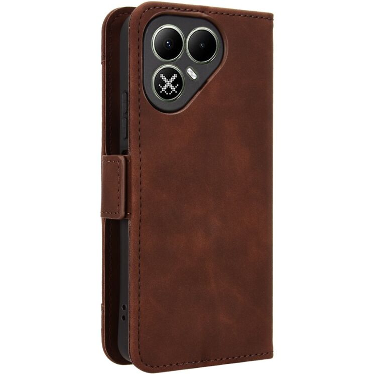 Чехол-книжка с карманами Deexe Wallet Stand для TECNO Pova 8 - Brown (432304Z) Чехол-книжка с карманами Deexe Wallet Stand для TECNO Pova 8 - Brown: фото 7 из 17