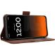 Чехол-книжка с карманами Deexe Wallet Stand для TECNO Pova 8 - Brown (432304Z). Фото 6 из 17