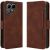 Чехол-книжка с карманами Deexe Wallet Stand для TECNO Pova 8 - Brown: фото 1 из 17