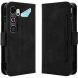 Чехол-книжка с карманами Deexe Wallet Stand для ZTE Nubia Neo 5 GT - Black (432002B). Фото 1 из 16