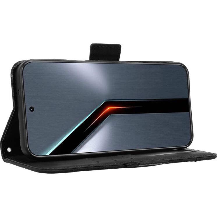Чехол-книжка с карманами Deexe Wallet Stand для ZTE Nubia Neo 5 GT - Black: фото 6 из 16