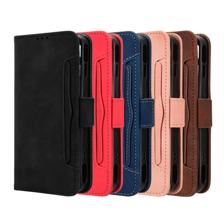 Чехол-книжка с карманами Deexe Wallet Stand для ZTE Nubia Neo 5 GT - Black: фото 9 из 16