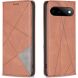 Чехол-книжка с карманами UniCase Geometric Pattern для Google Pixel 11 Pro XL - Brown (426011Z). Фото 1 из 12