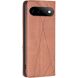 Чехол-книжка с карманами UniCase Geometric Pattern для Google Pixel 11 Pro XL - Brown (426011Z). Фото 3 из 12