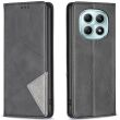 Чехол-книжка с карманами UniCase Geometric Pattern для Xiaomi Redmi Note 15 (4G/5G) / Poco M8 - Black (404636B)