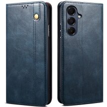 Чехол-книжка с карманами UniCase Leather Wallet для Samsung Galaxy A37 (A376) - Blue: фото 1 из 8