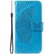 Чохол-книжка з малюнком UniCase Butterfly Pattern для iPhone 18 Pro / 17 Pro - Blue (423624L). Фото 5 з 9