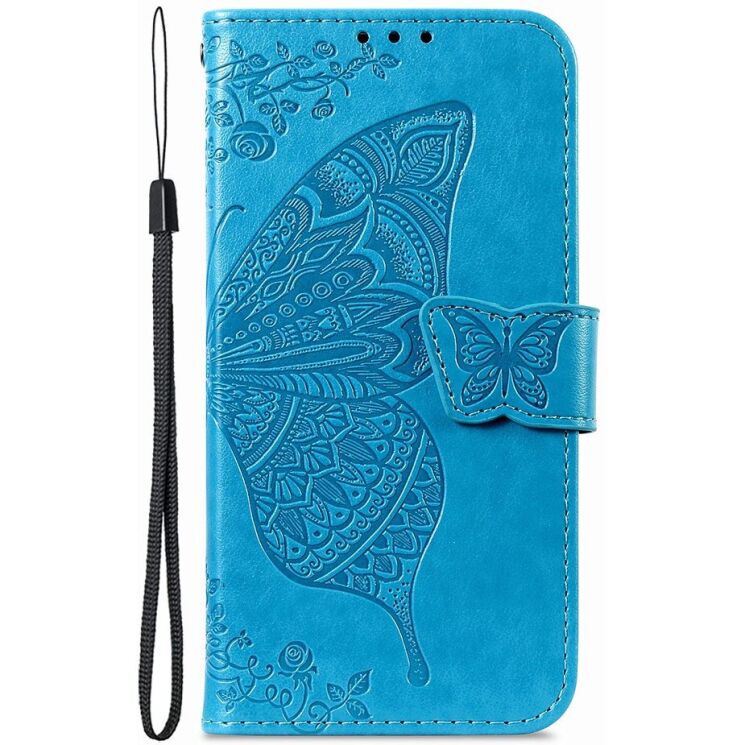 Чохол-книжка з малюнком UniCase Butterfly Pattern для iPhone 18 Pro / 17 Pro - Blue (423624L) Чохол-книжка з малюнком UniCase Butterfly Pattern для iPhone 18 Pro / 17 Pro - Blue: фото 5 з 9