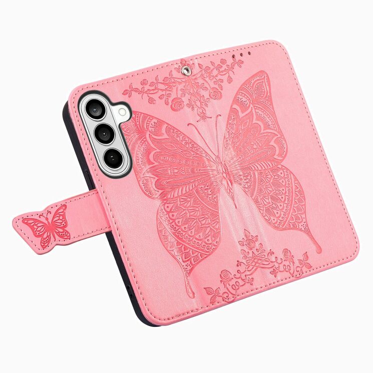 Чохол-книжка з малюнком UniCase Butterfly Pattern для Samsung Galaxy A57 (A576) - Pink: фото 4 з 10