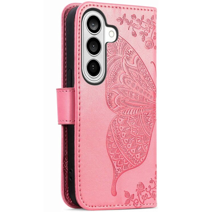 Чохол-книжка з малюнком UniCase Butterfly Pattern для Samsung Galaxy A57 (A576) - Pink: фото 7 з 10