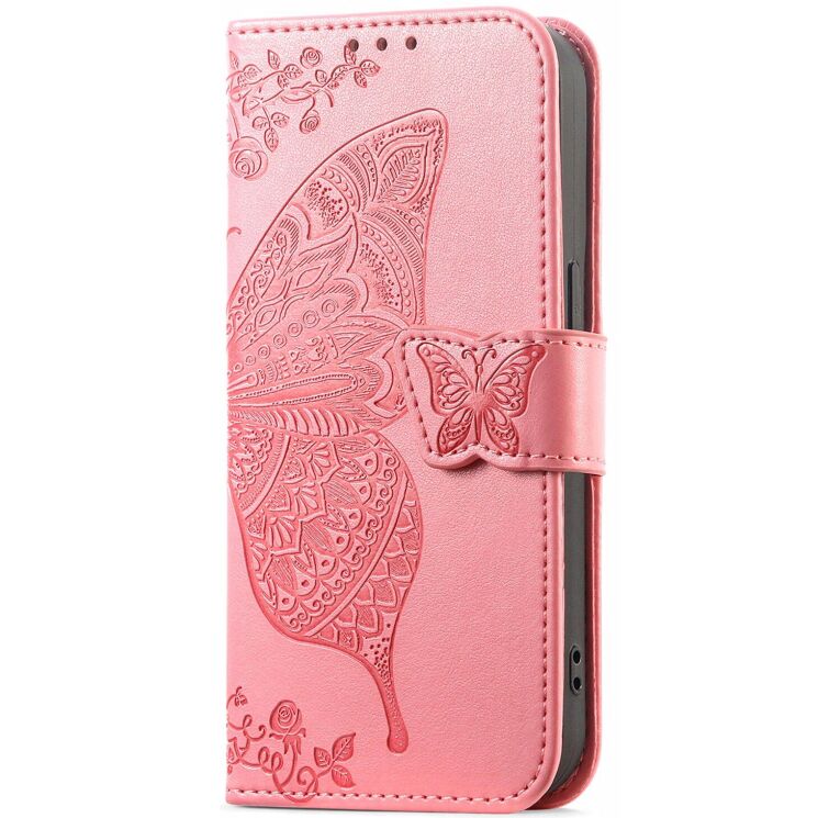 Чохол-книжка з малюнком UniCase Butterfly Pattern для Samsung Galaxy A57 (A576) - Pink: фото 6 з 10