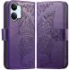 Чехол-книжка с рисунком UniCase Butterfly Pattern для Xiaomi Poco X8 Pro Max - Dark Purple (408933DV). Фото 1 из 10