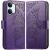 Чехол-книжка с рисунком UniCase Butterfly Pattern для Xiaomi Poco X8 Pro Max - Dark Purple: фото 1 из 10