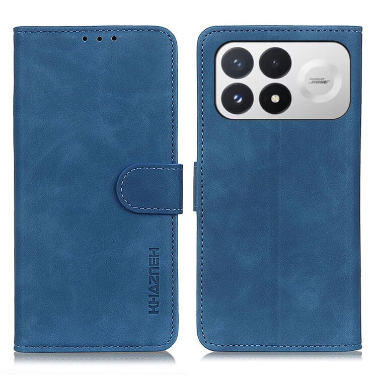Чехол-книжка с застежкой KHAZNEH Retro Wallet для Xiaomi Poco F9 Pro - Blue (430134L) Чехол-книжка с застежкой KHAZNEH Retro Wallet для Xiaomi Poco F9 Pro - Blue: фото 1 из 9