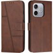 Чохол-книжка з застібкою UniCase Jet Cover для Honor 600 Lite - Brown (411820Z)