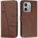 Чехол-книжка с застежкой UniCase Jet Cover для Honor 600 Lite - Brown (411820Z). Фото 1 из 10