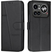 Чехол-книжка с застежкой UniCase Jet Cover для Nothing Phone (4a) Pro - Black: фото 1 из 11