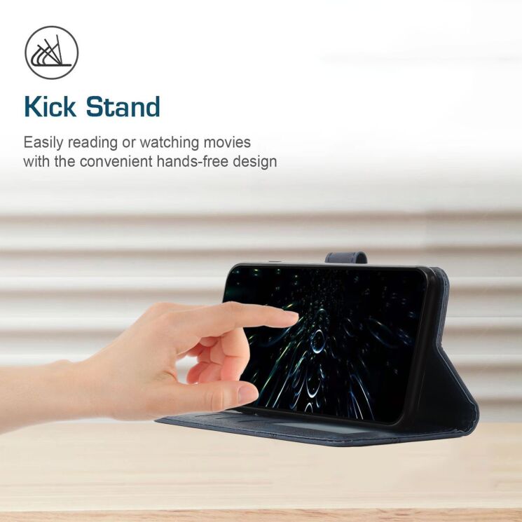 Чехол-книжка с застежкой UniCase Jet Cover для Nothing Phone (4a) Pro - Black: фото 9 из 11