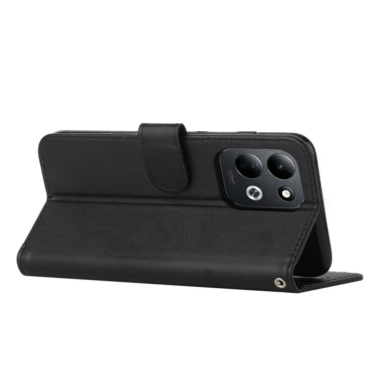 Чехол-книжка с застежкой UniCase Jet Cover для Xiaomi Poco C95 Pro - Black: фото 2 из 10