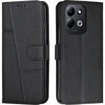 Чехол-книжка с застежкой UniCase Jet Cover для Xiaomi Poco C95 Pro - Black: фото 1 из 10