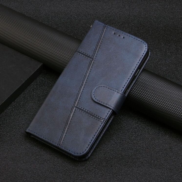 Чехол-книжка с застежкой UniCase Jet Cover для Xiaomi Poco X8 Pro Max - Blue: фото 5 из 10