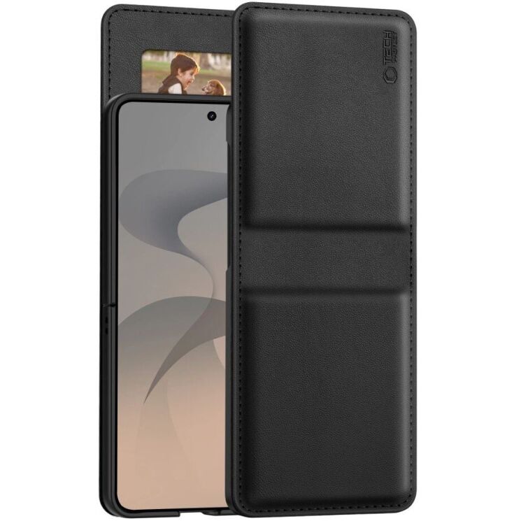 Чехол-книжка Tech-Protect Wallet для Samsung Galaxy Flip 8 - Black (423556B) Чехол-книжка Tech-Protect Wallet для Samsung Galaxy Flip 8 - Black: фото 2 из 7