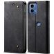 Чехол-книжка UniCase Jeans Wallet для Motorola Edge 50 Fusion - Black (354209B). Фото 1 из 6