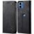 Чехол-книжка UniCase Jeans Wallet для Motorola Edge 50 Fusion - Black: фото 1 из 6