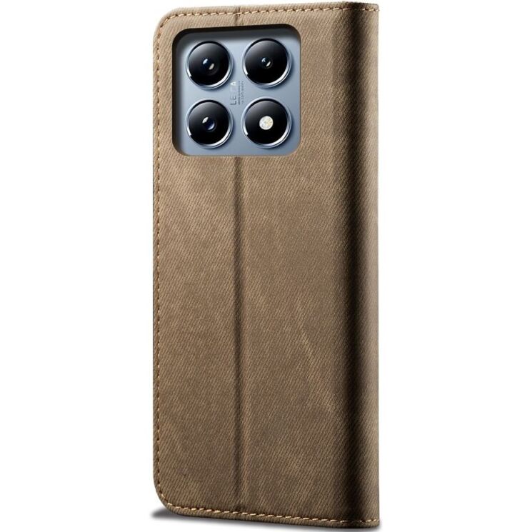 Чохол-книжка UniCase Jeans Wallet для Xiaomi 14T Pro - Khaki: фото 5 з 6