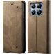 Чохол-книжка UniCase Jeans Wallet для Xiaomi 14T Pro - Khaki (365620K). Фото 1 з 6