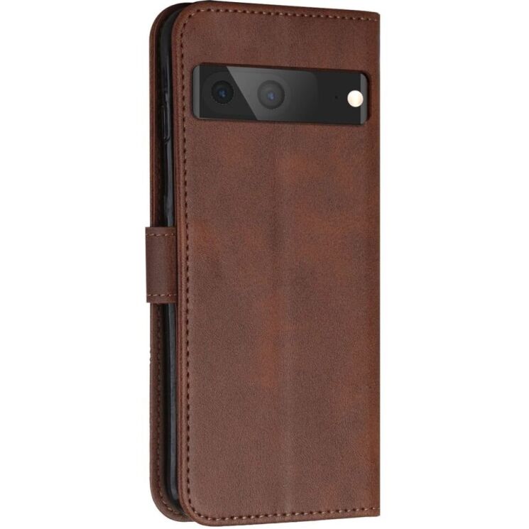 Чехол-книжка UniCase Jet Cover для Google Pixel 7 - Brown: фото 6 из 11