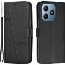 Чехол-книжка UniCase Jet Cover для Realme C63 / C61 / Note 60x / Note 60 - Black: фото 1 из 10