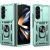 Чехол (PC+TPU) с подставкой Deexe Armor Shield (FF) для Samsung Galaxy Fold 8 Ultra - Green: фото 1 из 11