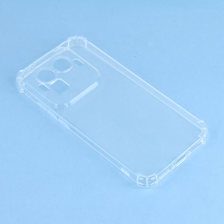 Чехол с усиленными углами UniCase AirBag для Realme GT 8 Pro - Transparent: фото 4 из 5